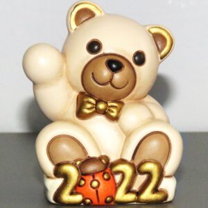 THUN - Teddy Buon Anno 2022 - Ceramica - Linea Natale - Living