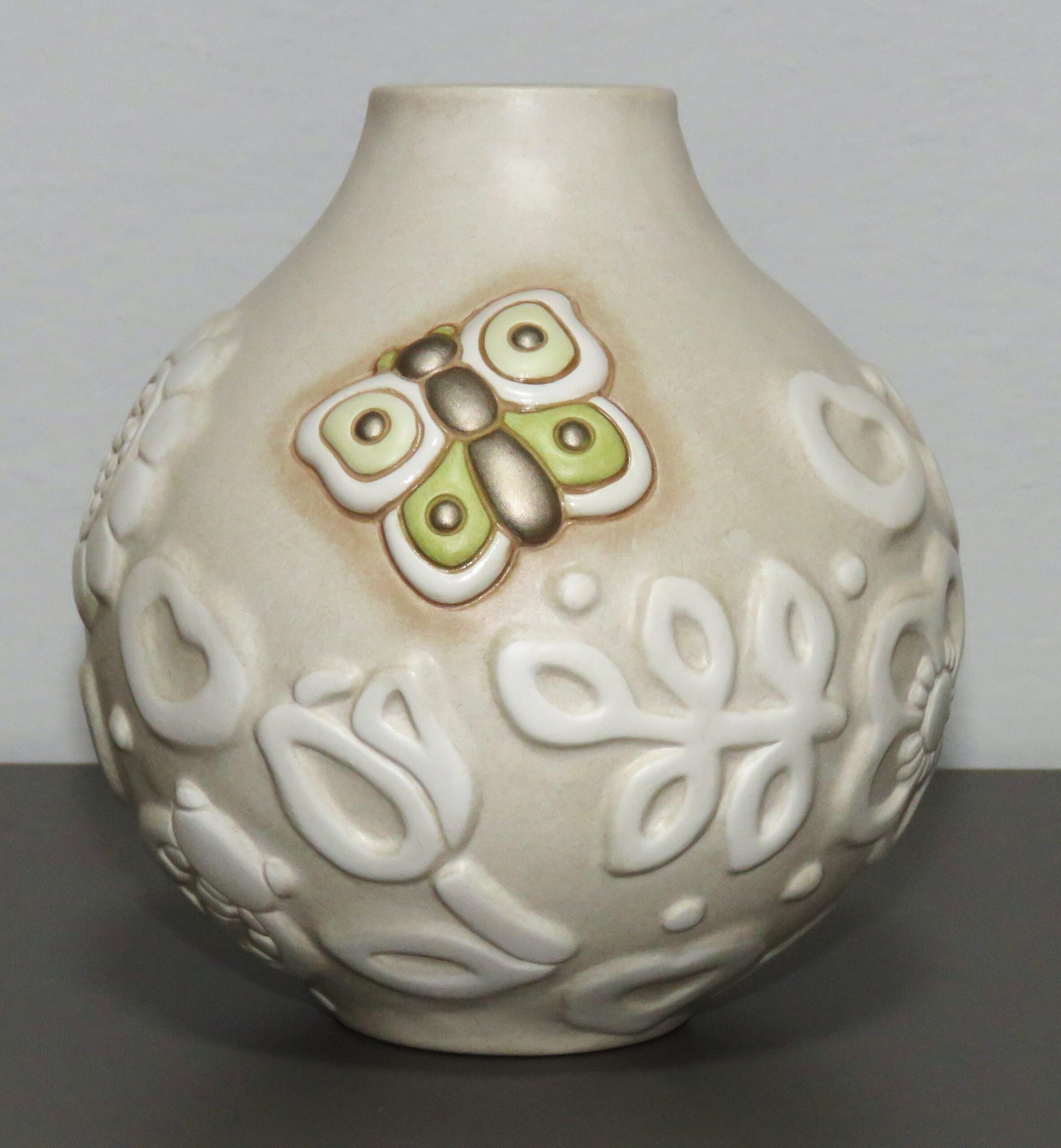 Thun - Vaso Prestige con Farfalla e Fiori (piccolo)