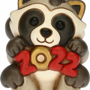 THUN - Procione Buon Anno 2022 - Ceramica - Linea Natale