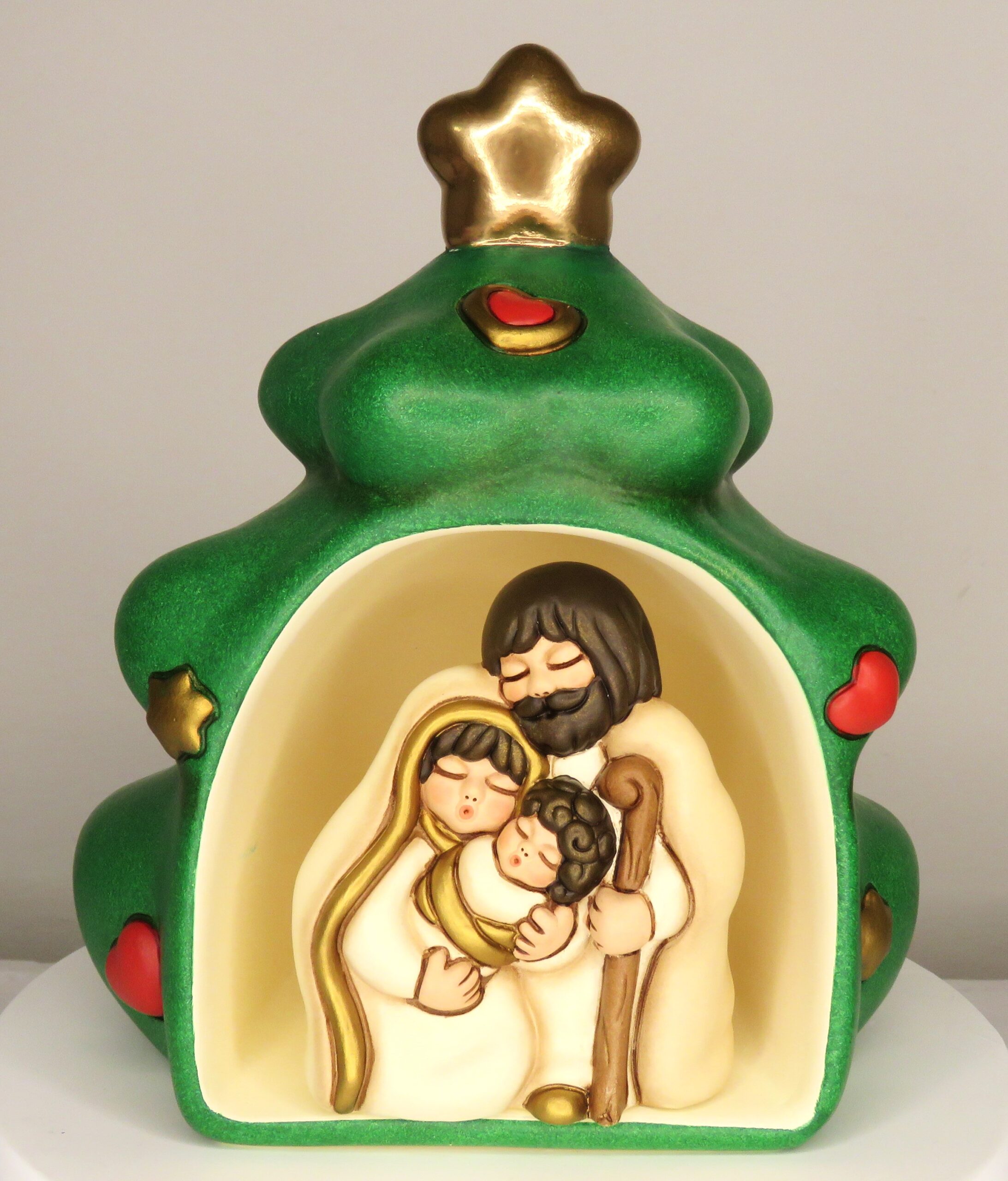 Thun - Albero di Natale con Natività